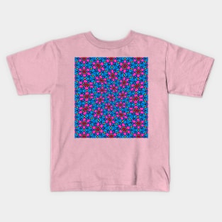 Beautiful Stained Glass Pattern Kids T-Shirt